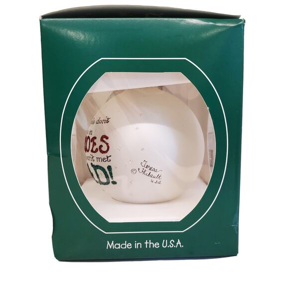 Swarovski Crystal Christmas Ornament Heart Gifts by Teresa Ornament Dad is Hero - Picture 3 of 11